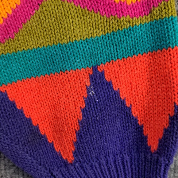 I.B. Diffusion Women's Pullover Sweater Multicolor Size M Geometric Colorful120 - Picture 6 of 14